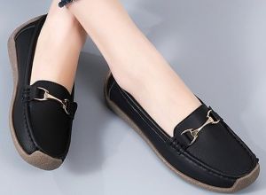 JESSICASTORE】 Mother Shoes Soft Bottom Women Leather Casual Comfortable slip on mother shoes for women#983