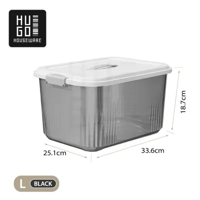 HUGO Container Box Set 4 Pcs Storage Box Organizer Tempat Penyimpanan Besar Jumbo Kontainer Plastik