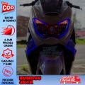 SATU PAKET LAMPU ALIS RUNNING DRL FLEKSIBEL YAMAHA NMAX OLD SIAP PASANG BONUS DEMON EYES  BERKUALITAS PREMIUM SIAP PASANG LAMPU ALIS RUNNING NMAX OLD. 