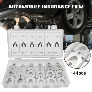 （Local spot goods）Free storage box with 144pcs body positioning pads for adjusting the camber angle of body parts