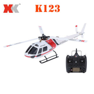 Stxk ระบบ3D6G AS350ไร้แปรงถ่าน6CH K123V931เฮลิคอปเตอร์บังคับวิทยุความถี่อาร์ทีเอฟอัพเกรด WLtoys