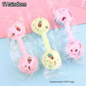 YONGQING สั่นทารก ของเล่นเด็ก ยางกัดเด็ก ของเล่นเขย่ามีเสียง กระดิ่งมือเด็กของเล่นฝึกสมองของเล่นฝึกสมอง