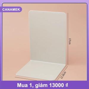 【CANAMEK】 Máy tính để bàn tổ chức hình chữ L bàn bookends bền hiển thị cuốn sách đứng đơn giản Ins sách hỗ trợ giá Minimalism
