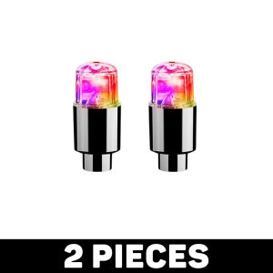 LED bánh xe cap ô tô đèn nắp đậy van vỏ xe Đèn Neon phổ xe máy Van Xe Đạp Bìa phụ kiện ngoại thất tự động