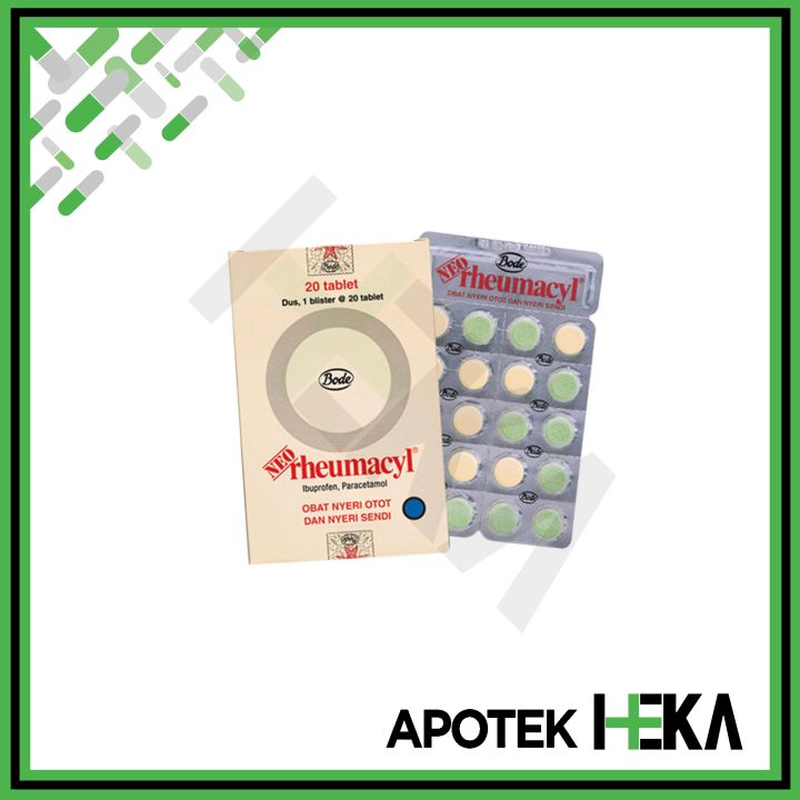 Neo Rheumacyl Obat Nyeri Otot dan Sendi Strip Isi 20 Tablet Lapis Dua