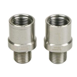 1 Pair Stainless Steel 9/16inch Bike Pedal Spacer Extension for Road Bicycles Mountain Bikes Bicycles Pedal Extender