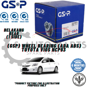 TOYOTA VIOS NCP93 100% (GSP) WHEEL BEARING (belakang REAR)