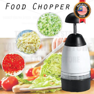 Kitchen Hand Chop Food Chopper Cutter Mince Slice Dice Vegetable Garlic Onion / Pencincang Sayur Bawang