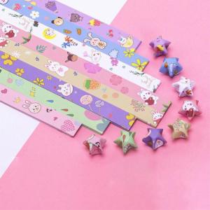 540 Pieces/Pack Star Paper Strips DIY Birthday Gift Pressure Relief Game Great Wishes Lucky Star Paper Strips