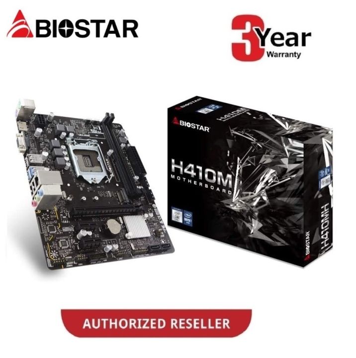 Micro Atx Biostar H410 Motherboard BIOSTAR H410M＋Intel CORE I3