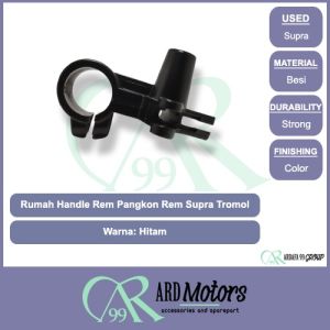 RUMAH HANDEL REM SUPRA (Tromol) Dudukan Pangkon Handle Rem Kanan Rumah Spion SUPRA FIT Tromol