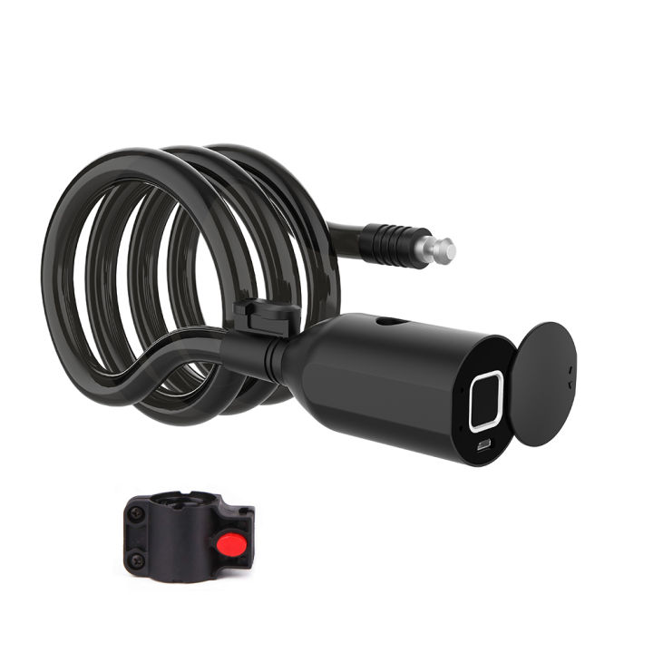 Smart Fingerprint Biometric Bike Lock with IPX5 Water Resistant Security Safety Key Lock for