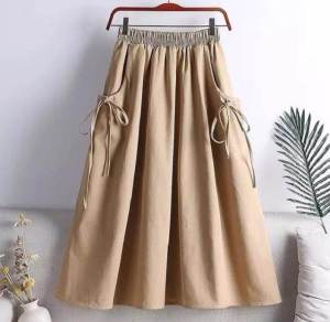 (DANIELA)ROK PANJANG ANAK PEREMPUAN CRINGKLE PREMIUM USIA 6-12 TAHUN