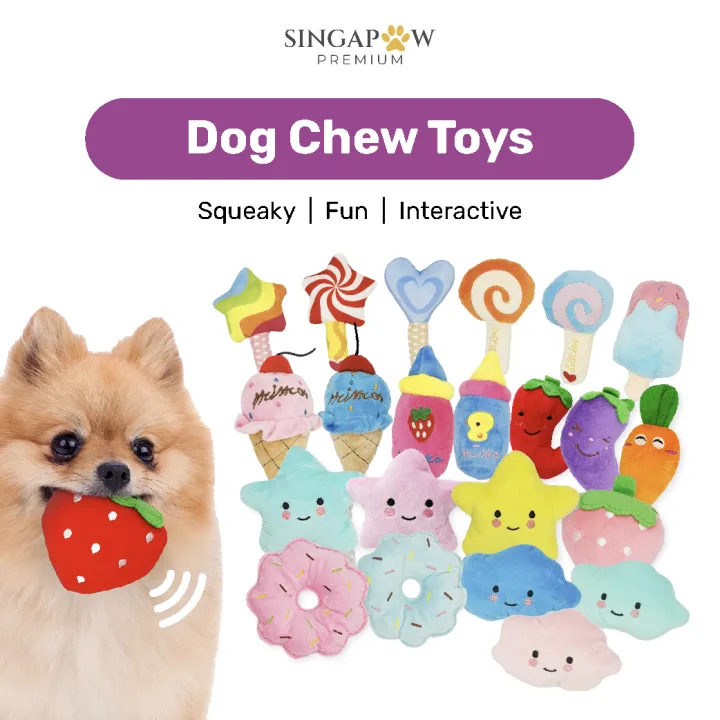 Singapaw Plush Squeaker