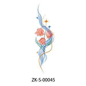 [𝚂𝚝𝚎𝚊𝚍𝚢𝙸𝙽𝙺] Colorful Trendy Temporary Waterproof Tattoo Sticker Tatu Pelekat - Make up Cosplay for Events Festivals