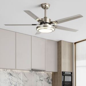 42/56 Inch Ceiling Fan With Remote Control Nordic Ceiling Fan 6 Speeds DC Ceiling Fan Big Size For Livingroom Diningroom