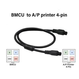 4Pin Male to Male 3D Printer Auto Feed BMCU Printer Multiple Color Module Transmission Connection Cable 50cm/100cm