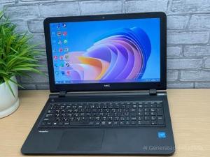 โน๊ตบุ๊ค NEC versapro VK 17 Ef-N lntel (R) Celron (R) CPU 3215 u 1.70 Hgz 1.70 Hgz RAM 4GB HDD 500 GB ขนาดหน้าจอ 15 .6 นิ้ว มีกล้องหน้า