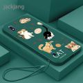 Casing Samsung M10 A10  phone case，Ultra-thin Camera precision protection case Straight edge cover with Free lanyard. 