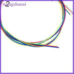 wangzhansi Bộ 4 dây đàn guitar UKULELE dây nylon đầy màu sắc cho đàn Ukulele 21/23/26 inch