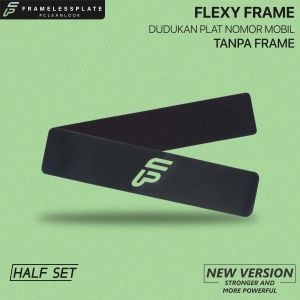 Framelessplate Dudukan Plat Nomor Mobil