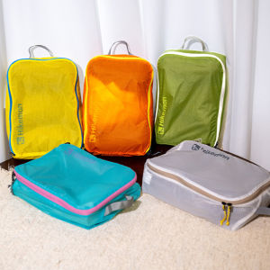 Outdoor Travel Toiletries Storage Bag 15D Waterproof Silicone-coated Storage Bag Portable Handheld Large-capacity Cosmetic Bag.