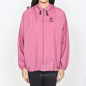 Mighty.up - Jaket Parasut wanita bahan Parasit Jersey Poliyester WaterProof Wanita Pria Sports Casual Cougle Despo Running Gym Jogging Hiking Sauna Suit Parka Olahraga