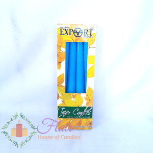 Flair Taper Candle 8 inches tall Dripless Decorative Elegant Candle 4pcs per box Taper 8 (4.5hrs Burn Time) 20.3cm