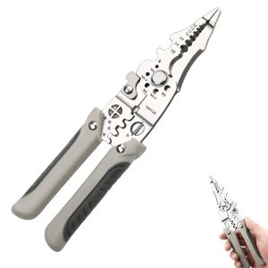 Tang Pemotong Kabel Crimper Pengupas Kawat Alat Pengupasan Kawat Listrik Pemotong Kabel Listrik