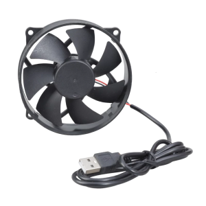Router Cooling Fan PC TV Box Quiet 5V USB Power 92mmx92mmx25mm Cabinet Cooling Fan 92MM Protective Net Replacement