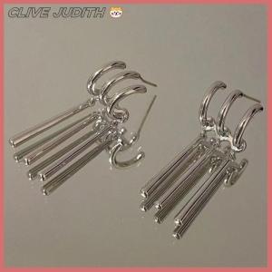 CISWGE 1Pair One Piece Zoro Anime Earrings Women Men Cosplay Earrings Jewelry Fashion Triple Earring Dangle Long Earing