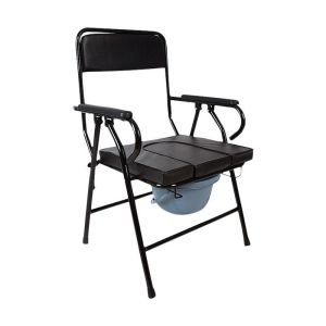 【Fast delivery】Toilet Chair Simple Commode Chair Shower Seat Foldable Toilet Chair Kerusi Tandas Old Man Adult Pregnant Woman patient toilet chair Foldable Mobile toilet