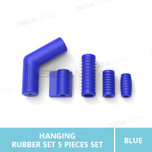 SEAMTAL Motorcycle Gear Lever Covers Rubber Shifter Shoe Protector 5Pcs Anti-skid Foot Peg Toe Gel Motorcycle Accessories