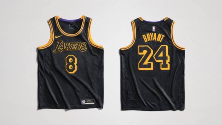 Kobe bryant black 2025 mamba jersey