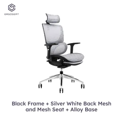 Ergoseat 101AF Series Ergonomic Home Office Chair with Legrest - Include Delivery