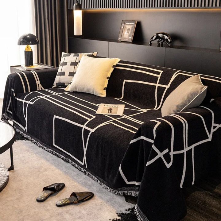 Chenille Sofa Cover Cloth All-Season Universal Modern Sofa Towel