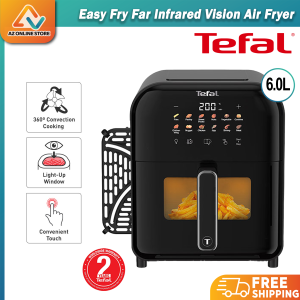Tefal 6L Easy Fry Far Infrared Vision Digital Air Fryer Window AirFryer (EY8218)