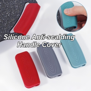 Silicone Handle Holder Cookware Holders Heat Resistant Pot Grip For Frying Cast Iron Skillet Pan