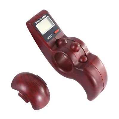 Wooden Electronic Tasbih Digital Bead Prayer Counter Easy Reset Powerful Battery LCD