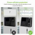 ZKTeco LX17 Fingerprint Time Attendance Machine Biometrics System Bundy Clock Time Recorder Punch Card Machine LX17. 