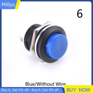 Millys 16mm 12V-24V không thấm nước Xe LED Power push button momentary chuyển đổi kim loại on of