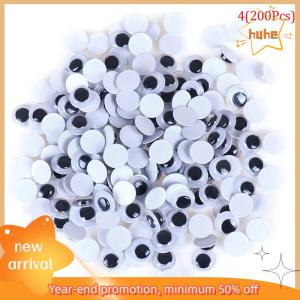 huhe Self-adhesive mixed eyes for toys doll googly wiggly eyes diy accessories
