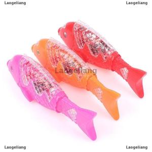 [COD] Laogeliang Mô Phỏng Bơi Điện Cá Đồ Chơi Trẻ Em LED Chiếu Sáng Âm Nhạc Tương Tác Đồ Chơi
