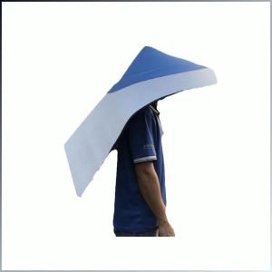 หมวกกันแดด ที่บังแดด ปีกหมวก ดีต่อสุขภาพและเป็นมิตรต่อสิ่งแวดล้อม กันน้ำ กันฝน และกันแดด การใช้งานคู่