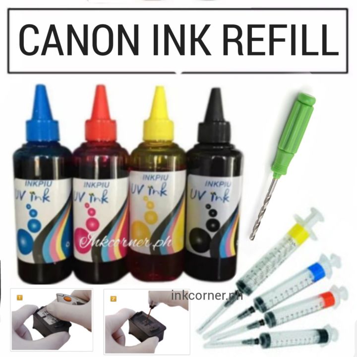 Refill Canon Pixma TS207 / E400/410/ 460/477/480/470/270/3170 cartridge