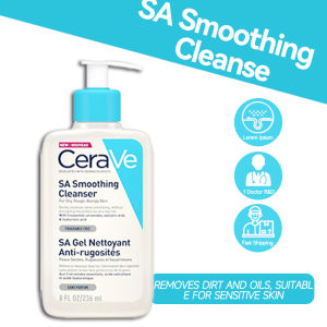CeraVe Moisturizing Lotion/Hydrating Cleanser/SA Smoothing Cleanser /Foaming Cleanser Skin Barrier Face Wash With Ceramides For Normal To Oily Skin