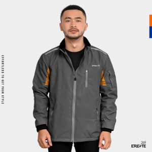 Ereste269 - Jaket Motor Touring Pria Parasut Anti Angin Windshield 1.0 Tersedia Warna Merah