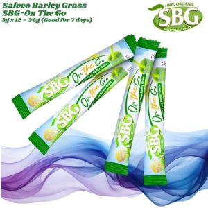 SBG Trial Pack (80grams) - 100% Pure and Organic Salveo Barley Grass Boost your Immune and Healthy Drinks HubWellness