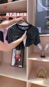 冰丝短袖t恤潮牌男士休闲时尚衣服圆领男装夏季印花潮流体恤上衣