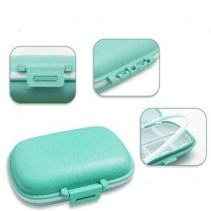 21 Grids Pill Box Portable Monthly Pill Organizer Container Storage Box Medicine Case